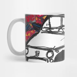 Fiat 500 collage - 1 Mug